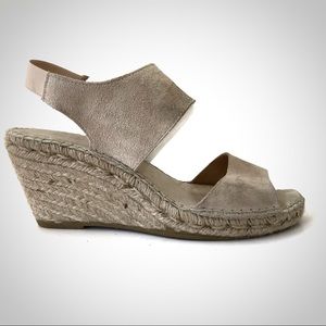 André Assous Suede Espadrilles!